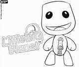 Sackboy Coloring Planet Little Big Pages Littlebigplanet Games раскраска персонаж из Clank Ratchet Miscellaneous Pikmin Character Choose Board Printables раскраски sketch template