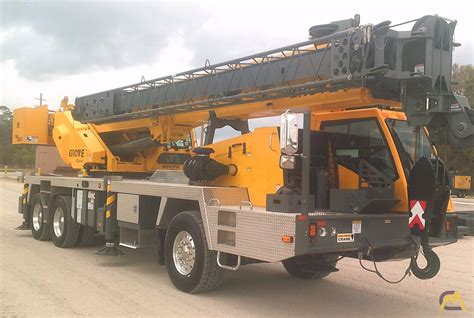 grove tms   ton truck mounted crane  sale hoists material