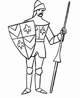 Knights Kids Coloring Pages Fun sketch template