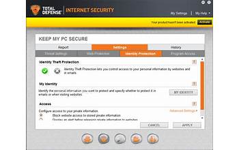 Total Defense Internet Security Suite screenshot #6