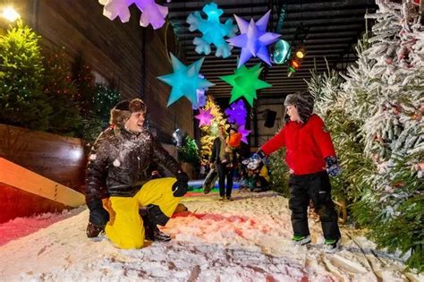 Tamworth Snowdome Unveils Biggest Ever Santas Winter Wonderland As Uk