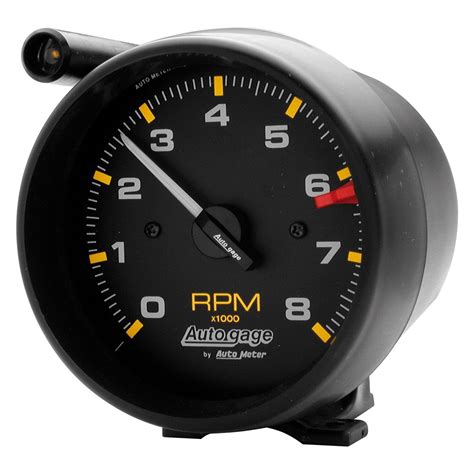 auto meter  auto gage series   pedestal tachometer gauge  external shift lite