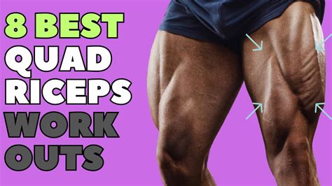 8 Best And Effective Quadriceps Exercises At Home And Gym Leg Workouts