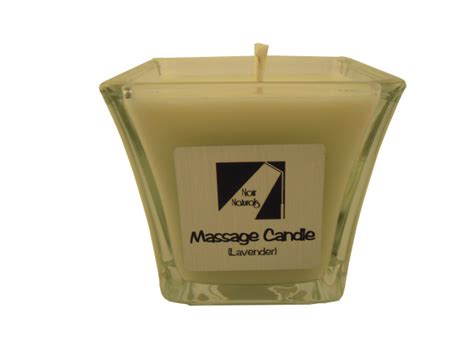 european lavender massage candles by noir naturals in new