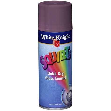 White Knight Squirts 310g Purple Spray Paint I N 1566877 Bunnings