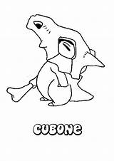 Cubone Hellokids Colorier Popular sketch template