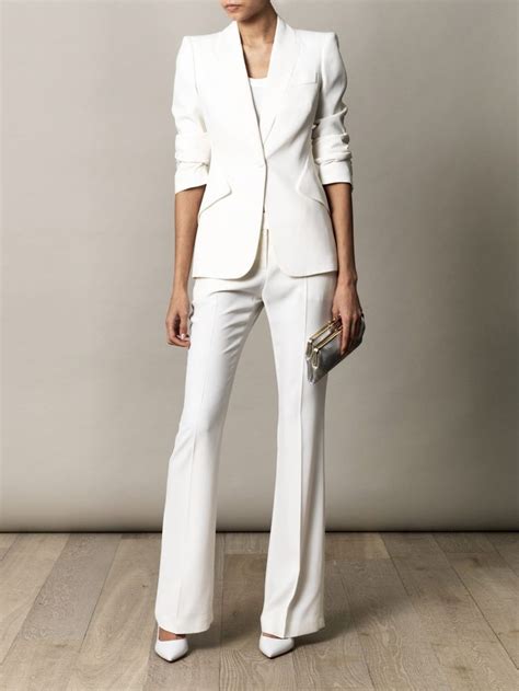 54 Best White Wedding Suits For Women Images On Pinterest