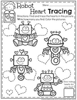 preschool worksheets february  planning playtime tpt