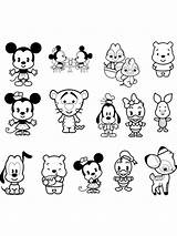 Disney Baby Coloring Pages Printable Coloring4free Color Print Cartoons Kids Recommended sketch template