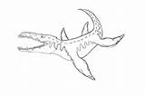 Liopleurodon Mosasaurus Worksheets Onomatopoeia sketch template