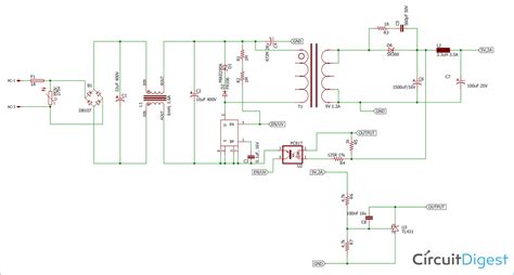 smps circuit diagram wiring diagram  schematics