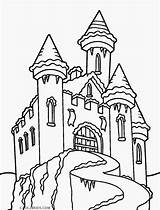 Schloss Ausmalbilder Burg Malvorlagen Cool2bkids Palace Gefrorene Getcolorings sketch template