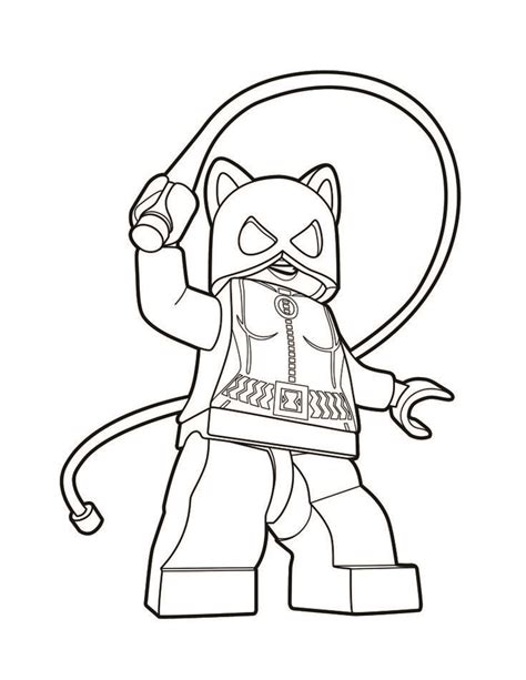 lego catwoman coloring page lego coloring pages lego coloring