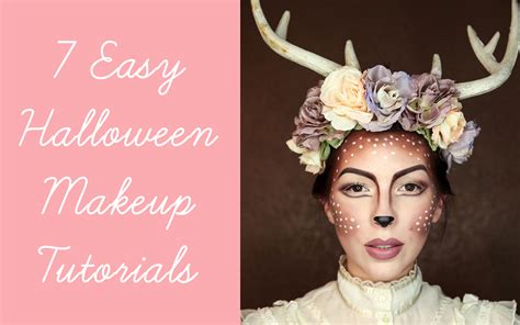 easy halloween makeup tutorials      years costume