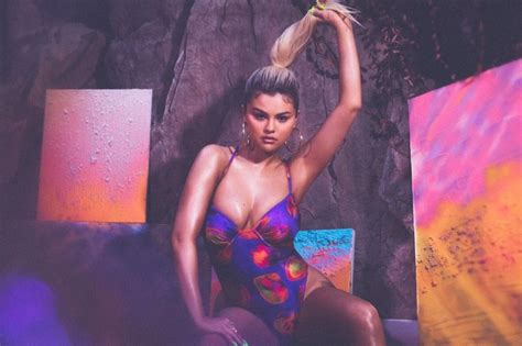 Selena Gomez Stuns In Her La’mariette Swimsuit Collaboration Campaign
