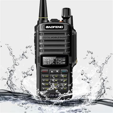 baofeng uv xr 10w 4800mah battery waterproof cb portable two way radio