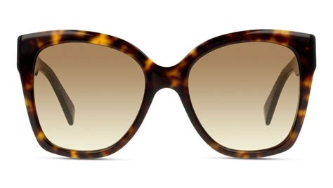 Gucci Gg 0459s Havana Women S Sunglasses Vision Express