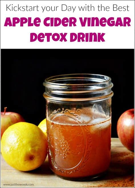 apple cider vinegar detox drink   honey