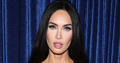 Megan Fox Shows Off Her Underboob In An Orange Thongkini Flipboard