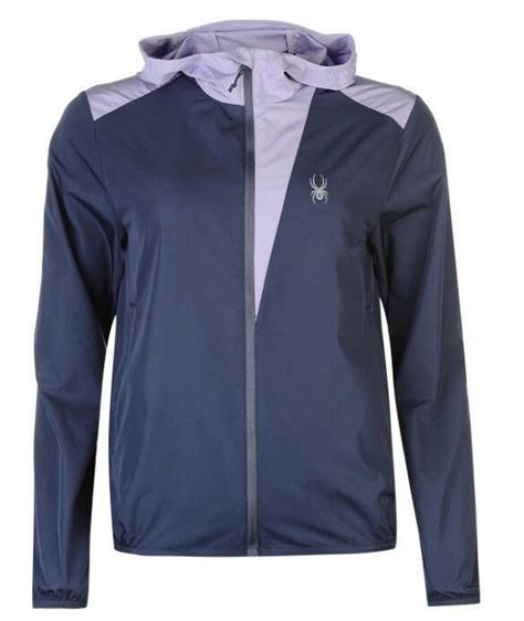 spyder vista ladies lightweight jacket blue purple  sizes  label   full zip