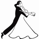 Ballroom Dance Drawing Dancing Classes Getdrawings Shu Easy Clipart sketch template