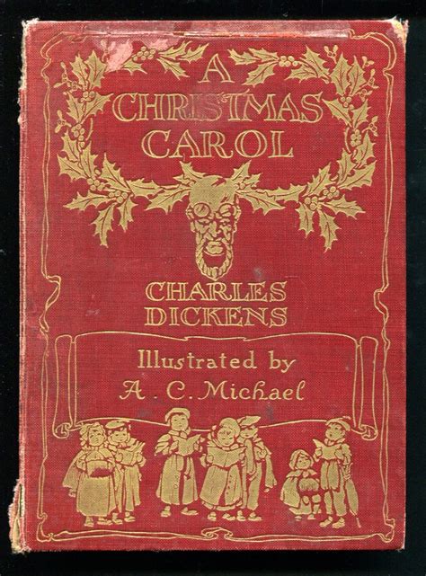 christmas carol  charles dickens illustrated  ac michael
