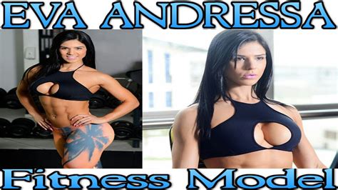 Eva Andressa Fitness Model Squat Workout Brazil Youtube
