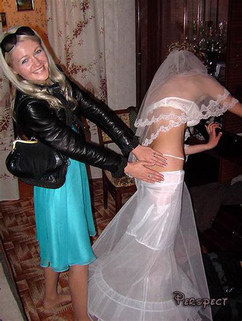 embarrassed bride dealing with an unexpected wardrobe malfunction porn pic eporner