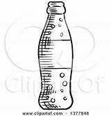 Bottle Sprite Coloring Soda Pages Clipart Template sketch template