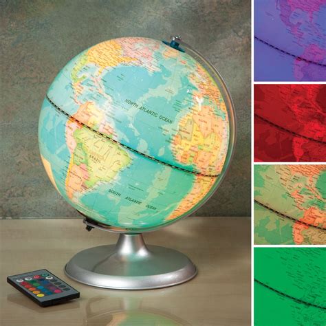 led color changing globe amazing color  light effects