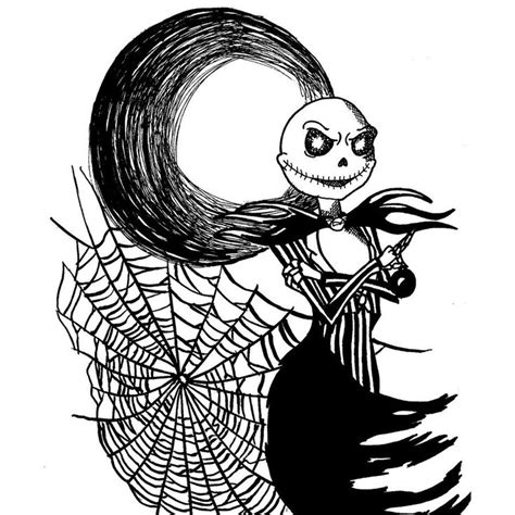 nightmare  christmas coloring pages christmas coloring pages