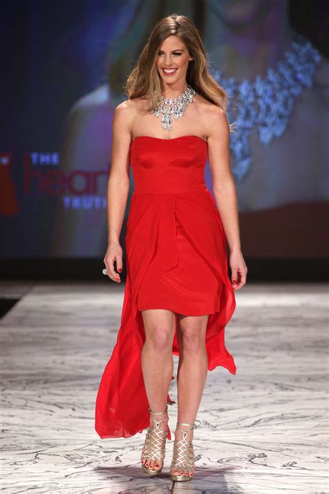 torah bright wore a strapless red gown by nicole miller stars begin nyfw with the fashionable