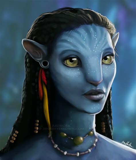 Avatar Jennette Brown Digital Fantasy Fan Artwork