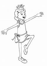 Coloring Ballet Book Pages sketch template