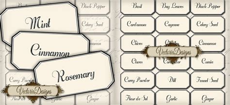 images   printable spice labels designs  printable