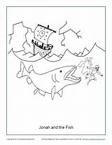Jonah School Sundayschoolzone sketch template