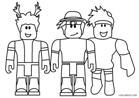 printable roblox coloring pages  kids