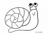 Lumache Lumaca Snail Portale sketch template