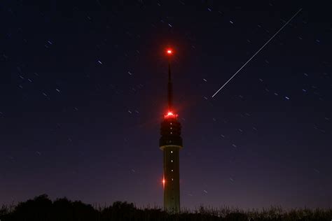 meteoor gespot boven nederland