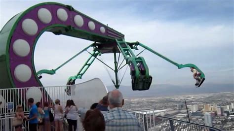 Stratosphere Tower Las Vegas 1 149 Ft Extreme Ride 1 Youtube