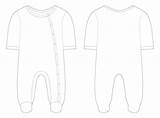 Baby Drawing Premium Sleepwear Technical Boys Vector Girls sketch template