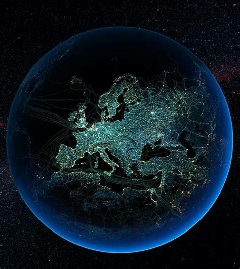 europa mapa de geografía