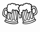 Cheers Cerveza Bier Pong Keg Brindis Suds Jarras Ideen Goma sketch template