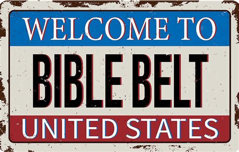 Bible Belt States Worldatlas