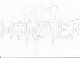 Monster Energy Para Dibujo Pintar sketch template
