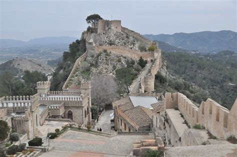 xativa castle  valencia spain historic european castles