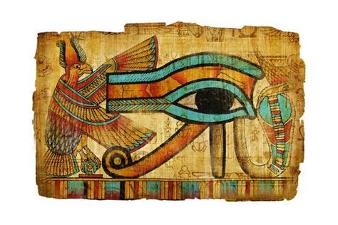 Ancient Egyptian Papyrus Print Maugli L