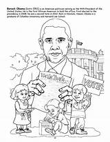Coloring Pages History African American Obama Printable Michelle Barack Book Leaders Color Books Getcolorings Month Sheets Sheet Getdrawings Choose Board sketch template