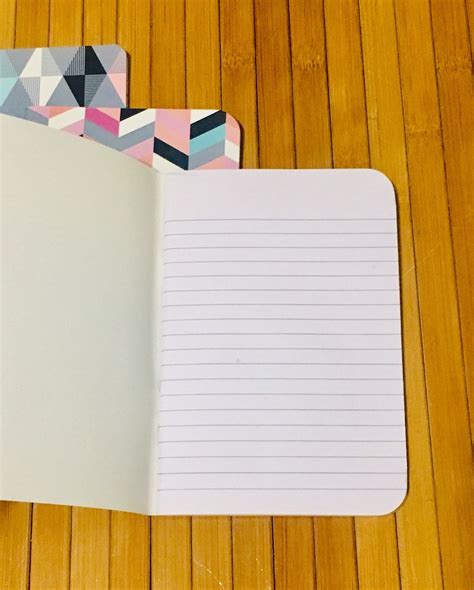geometric notebook inserts fauxdori insert notebook inserts etsy
