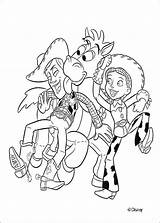 Toy Story Pages Coloring Jessie Popular sketch template